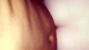 Skinny White Chick Takes Huge Black Dick Doggy Style in Homemade Interracial Pound