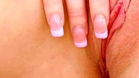 Hey check this beachy blonde babe showing off her sexy body in casting interview on sofa