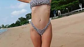 Waiting You on the Beach Today in Summer Bikini Beach Petite Style