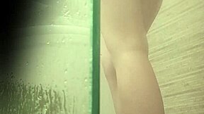 Hey, check out this cute Argentinian babe in the shower, getting all smooth and sexy! 🚿😉