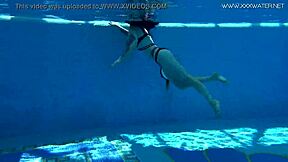 Sheril Blossom's hot Russian underwater scene