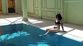 Sheril Blossom's hot Russian underwater scene