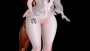 Why is this big black cock monster perforating tight teen pussy like a whore?