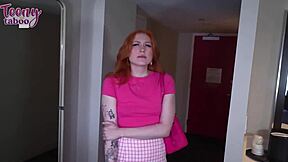 babysitter celestina blooms cheats with boss seth brogan in bed, riding cowgirl to creampie 😈