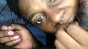 The best hand job with deepthroat and cum