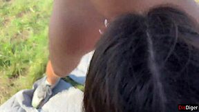 Hardcore Group Sex Outdoors In The Mountains With Young 18+ Skinny Babe Getting Cummed In Blowbang And Double Penetration