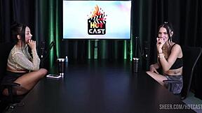 Melhores momentos da debora andrade com vitoria beatriz no HOT CAST - parte 2 watch on sheer red