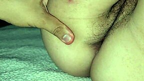 Mi estudiante por primera vez - cute chubby Latina teen gets first time hairy pussy creampie in homemade POV roleplay with small cock couple