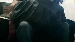 Homemade Teen Student Prefers Creampie Sex with Stepbrother Over Attending Her Science Class in Bedroom