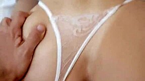 hey, check out this video where a latina teen gets recorded in doggystyle with a big cock friend