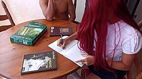 madrastra and hermanastra tempt with hot amateur anal assfucking in wild mexican homemade session!