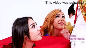 Hey, join the freeuse game show where hot teens get mindcontrolled for wild group fucking.