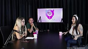 compilados da lexi mallet no bora cast com bruna carlos watch on sheer red