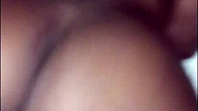 big booty dark skin brunette went on a date night with me then rode my big black cock bareback til i creampied her curvy ass