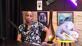 Raw Moments Of Black Top Official In Sensual Casting Part 5 On Sheer Red!