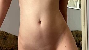 Do you like my shaved pussy. Teen Maiskii masturbates with dildo and fingering to orgasm.