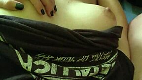 she eagerly sucked her boyfriend's big cock in their amateur session, loving every moment of the intense pleasure