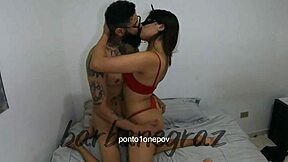 hotwife kylie g, brazilian brunette, gets her ass licked and pussy fucked by young guy