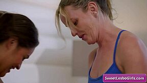 hey, check out gizelle blanco and charlie forde as sexy blonde cuties kissing tenderly