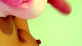 Hey, watch petite Emy Angel touch her tight pussy and asshole with that dildo?