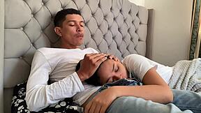 hey pervertido padrastro, why do you shove your big cock in my mouth until you cumshot?