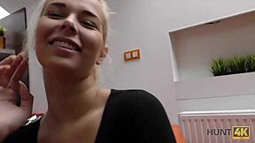 Blue-Eyed Czech Teen Engages in POV Sex for Cash with Stranger