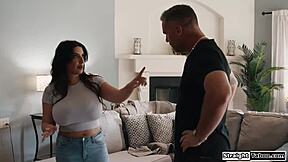 You fucked with the wrong guy and now i am going to fuck you hard. The brunette milf teacher takes rough domination with deepthroat and shaved pussy action in high definition.