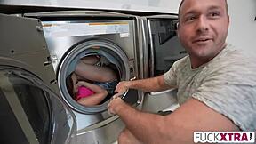 This small petite 18+ sweet girl always loses control over a massive dick in hardcore deepthroat and pussy pounding.