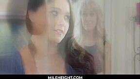 Mileheight Seductive Milf Seduced Her Pretty Little 18+ Babysitter Brandi Love Zoe Bloom
