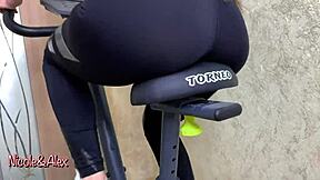 Stepson Fucks Stepmom Hard In Anal Creampie While Father Is Away