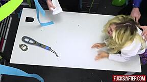 I Caught Blonde Minxx Marley Shoplifting Again with Deepthroat Blowjob and Doggystyle Sex