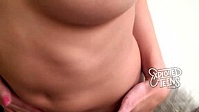 Blonde Teen Cadence Lux Gives Blowjob and Gets Facial Cumshot in First Casting Interview.