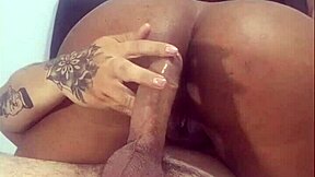 i love how this rica colombiana sits on my big cock with her enormous ass for rough anal creampie.