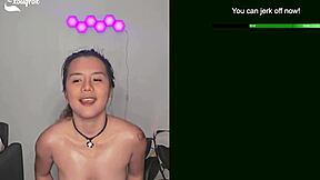 EDGE ME PLEASE JOI EDGING CHALLENGE - EXOTIQFOX RIDES DILDO IN SOLO MUTUAL MASTURBATION!