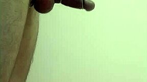 hey check this amazing orgasm from my homemade solo toy play in cage dancing 😍🔥