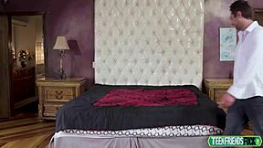 Hey, catch Maddy May, Christina Savoy, and Ella Reese freeing those nipples with big tits blowjob and doggystyle action.