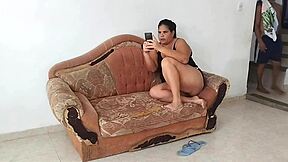 Perverted Stepdad Fucks His Stepdaughter In Front Of Her Twin Sister Without Her Noticing, He's Her Caregiver!