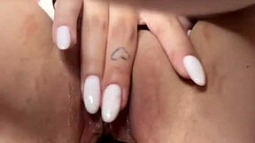 Dirty talk session with this pretty teen babe using her toy on tight wet pussy 😏