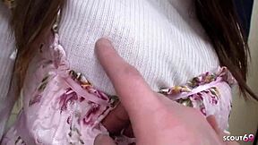 hey petite japanese step-daughter chats about her first time sucking and getting cum in mouth in uncensored jav