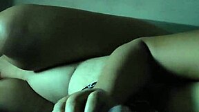 Amateur Asian teen assists stepson with handjob while watching cartoons, as husband is away and stepdaughter masturbates at friend's house, teasing until orgasm in uncensored scene.