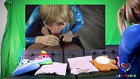 Who knew this cosplay slut could handle such a monster cock?