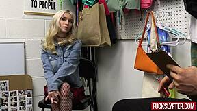 sweet and innocent emma rosie adds a little 18+ extra cock sucking and pussy action to her confession in the office with deepthroat and hardcore fucking