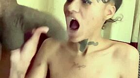 Sexy slim teen latina slut jada slim piss play sucks bbc in mouth