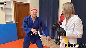 Pinhole russian blonde teen loses anal virginity with tight asshole moaning hardcore