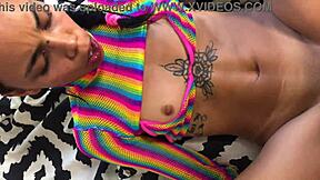 i love how this petite 18+ latina screams que rico papi while getting her tight pussy stretched by my huge cock with deepthroat and rough riding