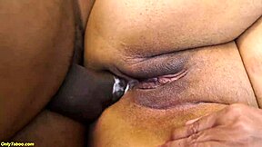 i'm a nympho 73 years old bbw mom getting my fat ass stretched by bbc with deepthroat, gaping, rough anal, cum on tits...