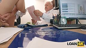 horny teen mina k casually shows natural sexy body for big loan