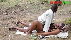 I couldn't resist when my landlord's daughter begged for that rough outdoor fuck in the bush.