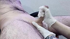 Does This Nurse Shave Patient's Groin And Deliver A Surprising Happy Ending Handjob?