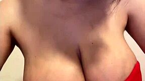 Huge Milky Tits Of My Stepmom Tempt In That Red Dress